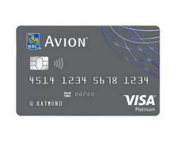 RBC Avion Visa Platinum by RBC - Rewards credit card with $120 annual fee